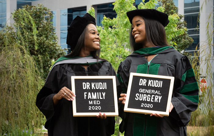 Dr. Cynthia Kudji Syvlester and Dr. Jasmine Kudji